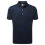 Polo Piqu&eacute; imprim&eacute;s Feuille tropicale