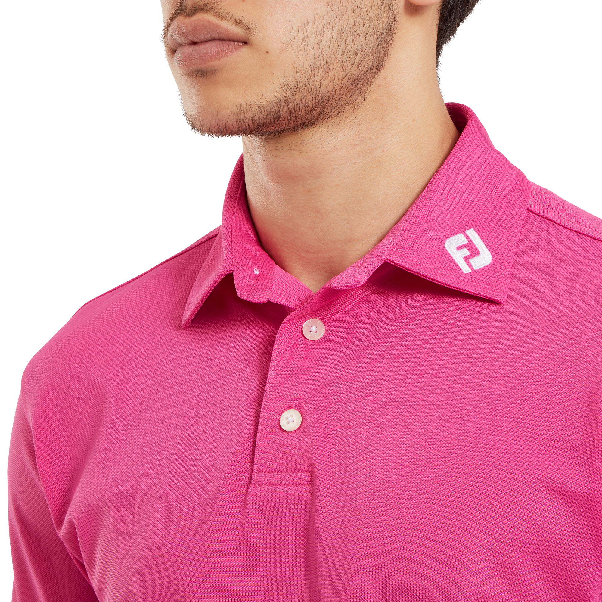 Polo stretch piqu&eacute; uni