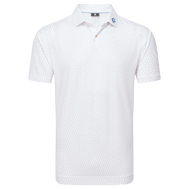 Polo piqué imprimé gélule