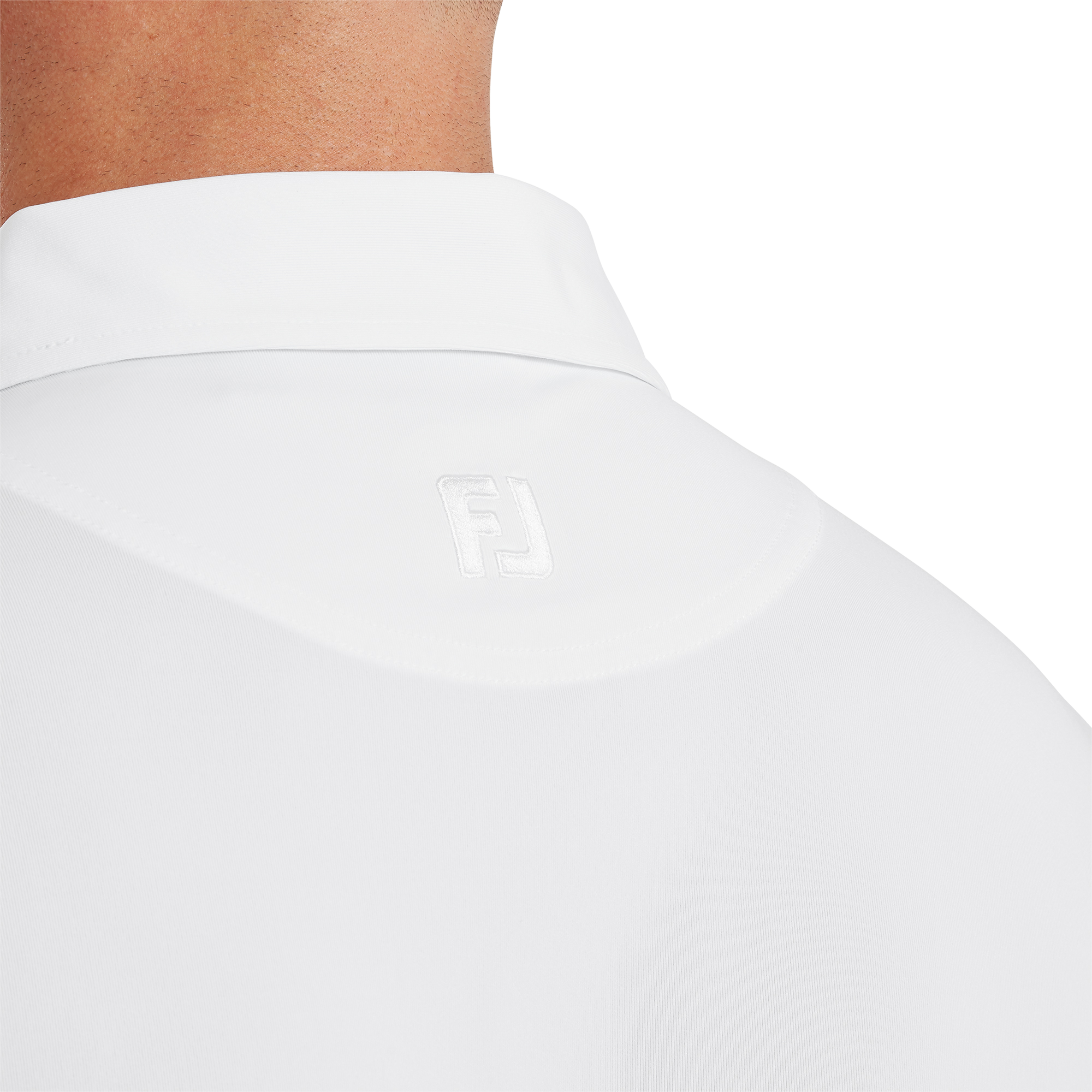 Polo en fil d'Ecosse uni