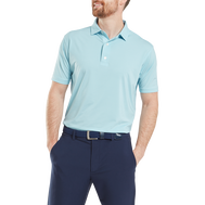 Polo en fil d'Ecosse à micro rayures