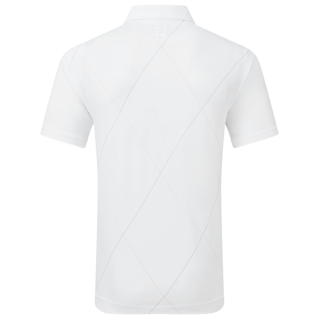 Polo imprimé Raker en fil d'Ecosse