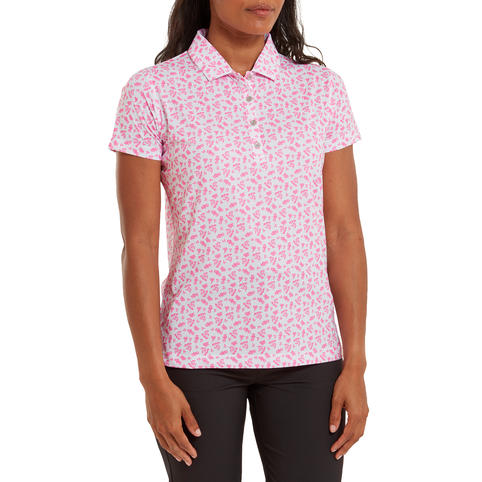 Polo imprim&eacute; Floral