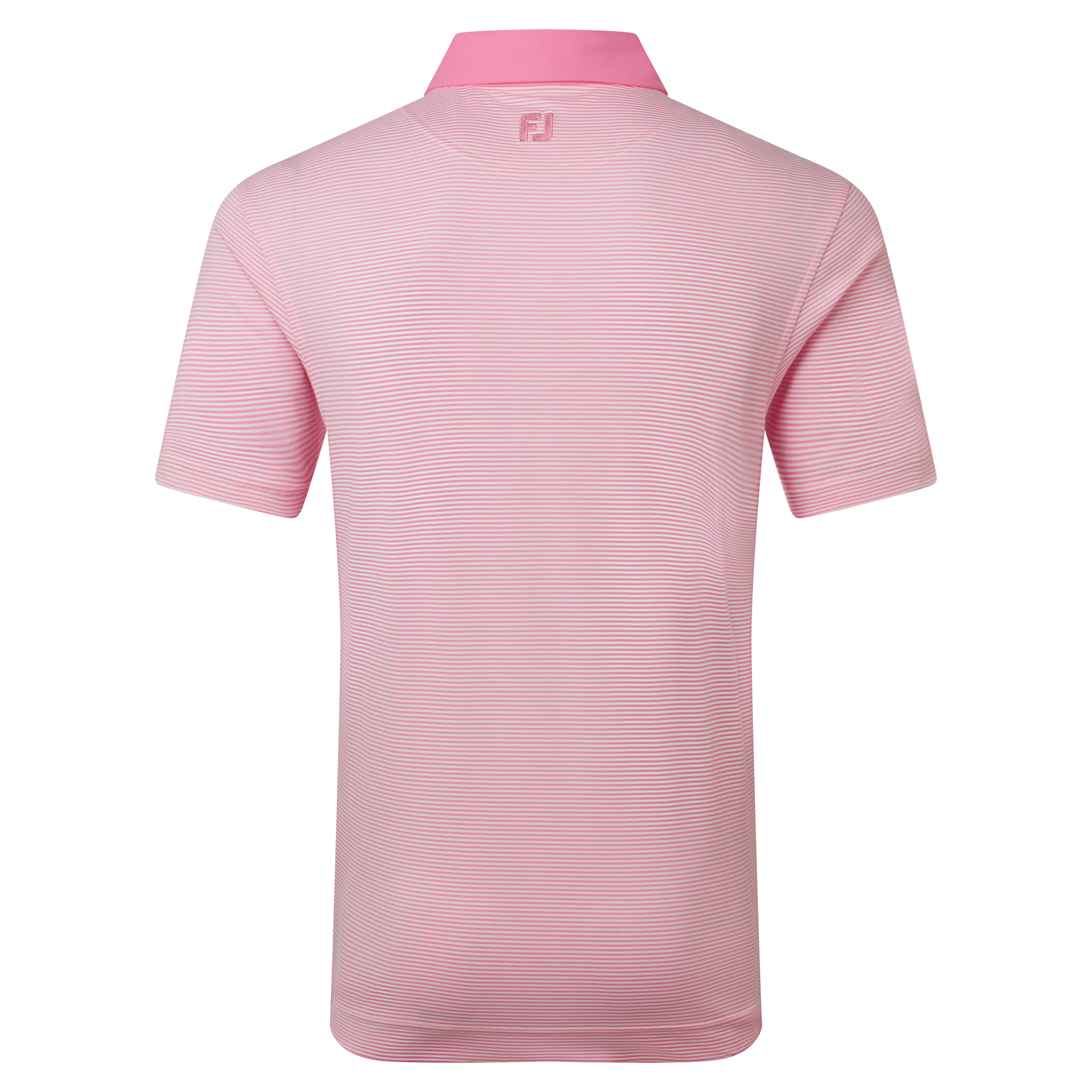 Polo piqu&eacute; &agrave; rayures fines