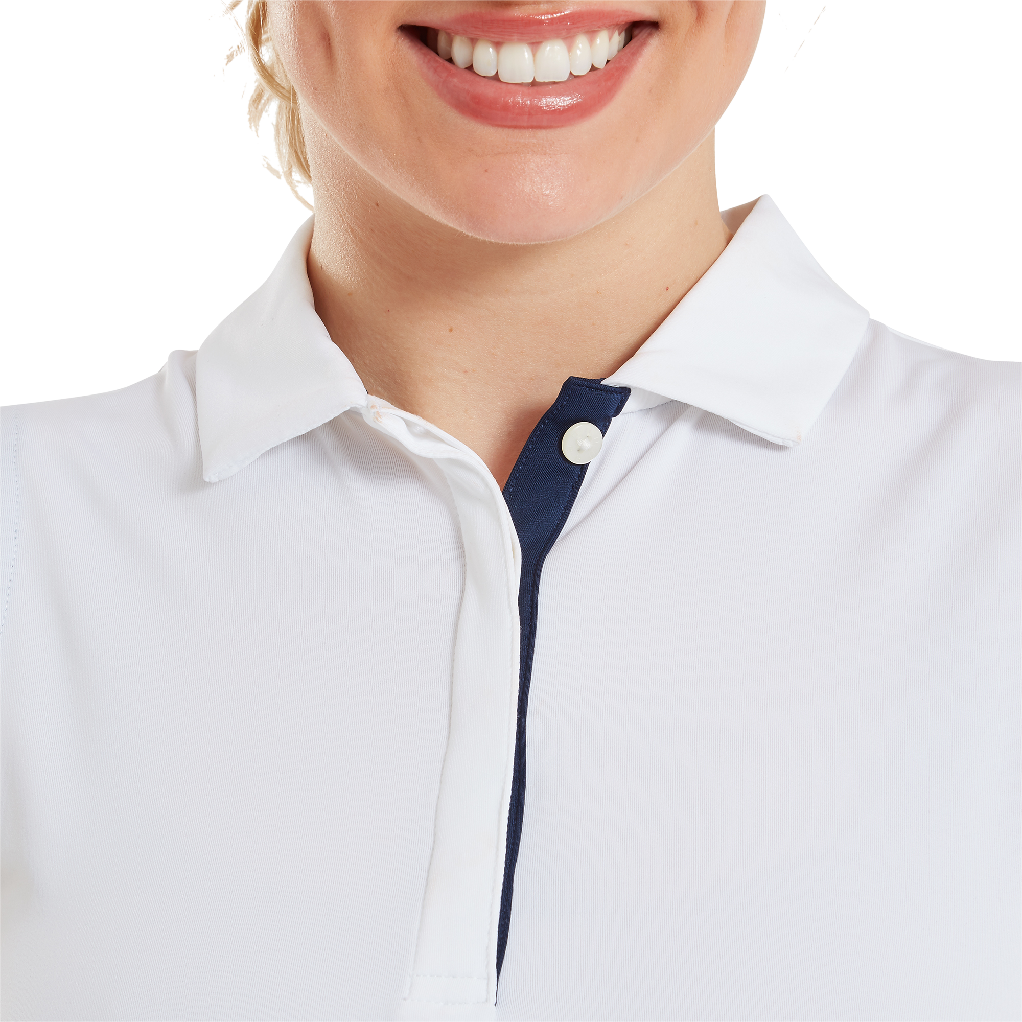 Polo en fil d'Ecosse sans manche