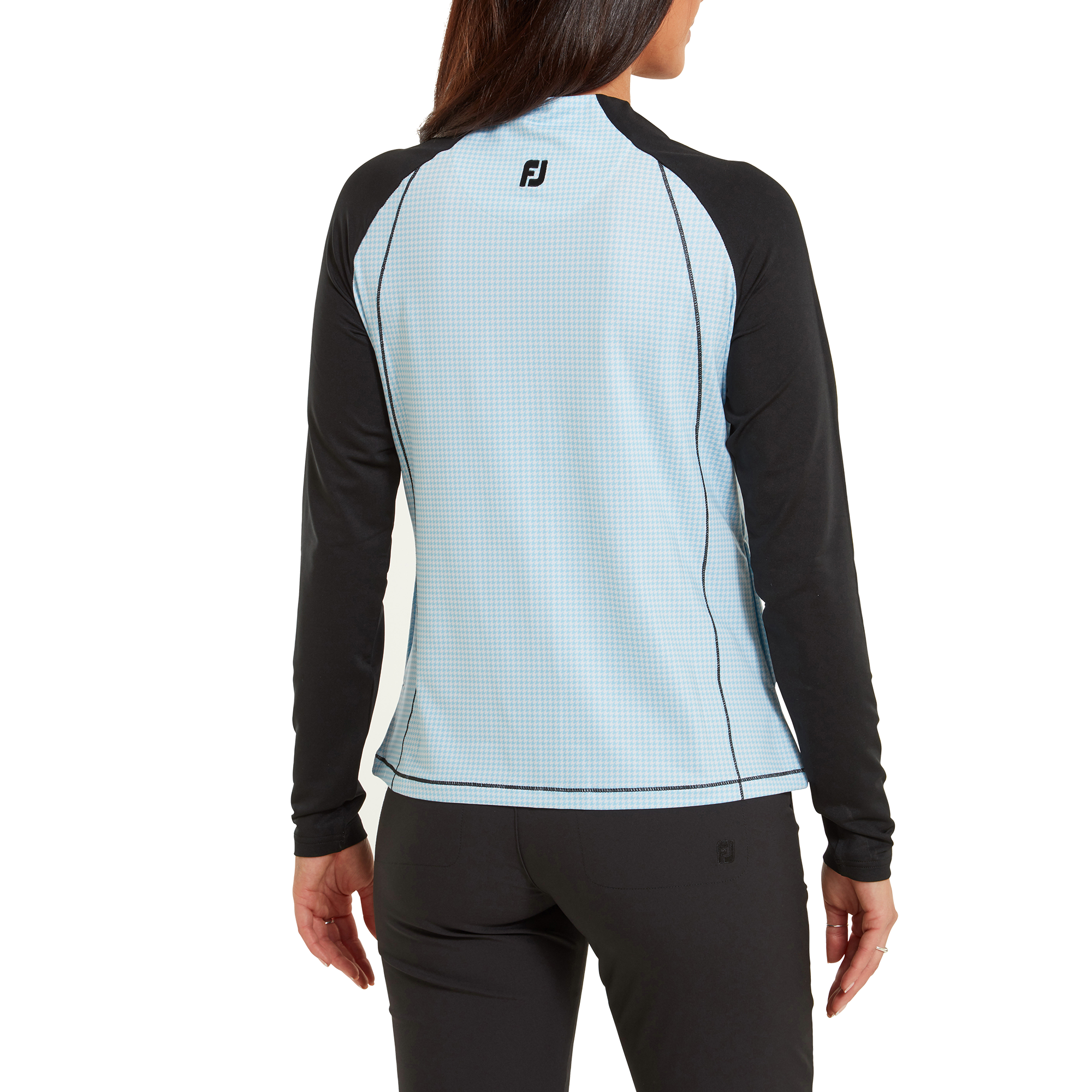 Pullover imprim&eacute; Pied-de-poule