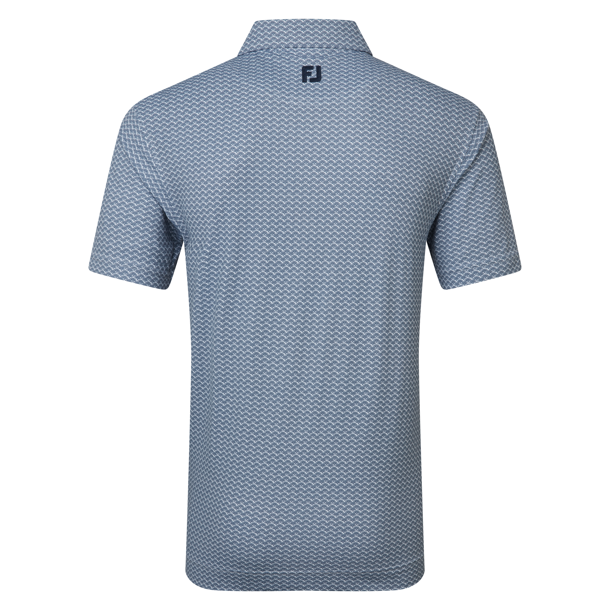 Polo piqu&eacute; imprim&eacute; coquillage