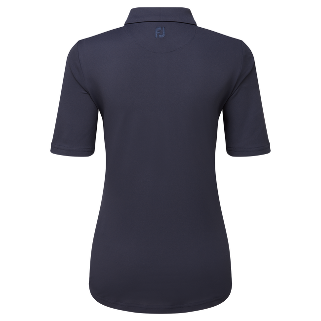 Polo piqué uni manches courtes