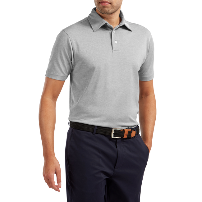 Polo stretch piqué uni