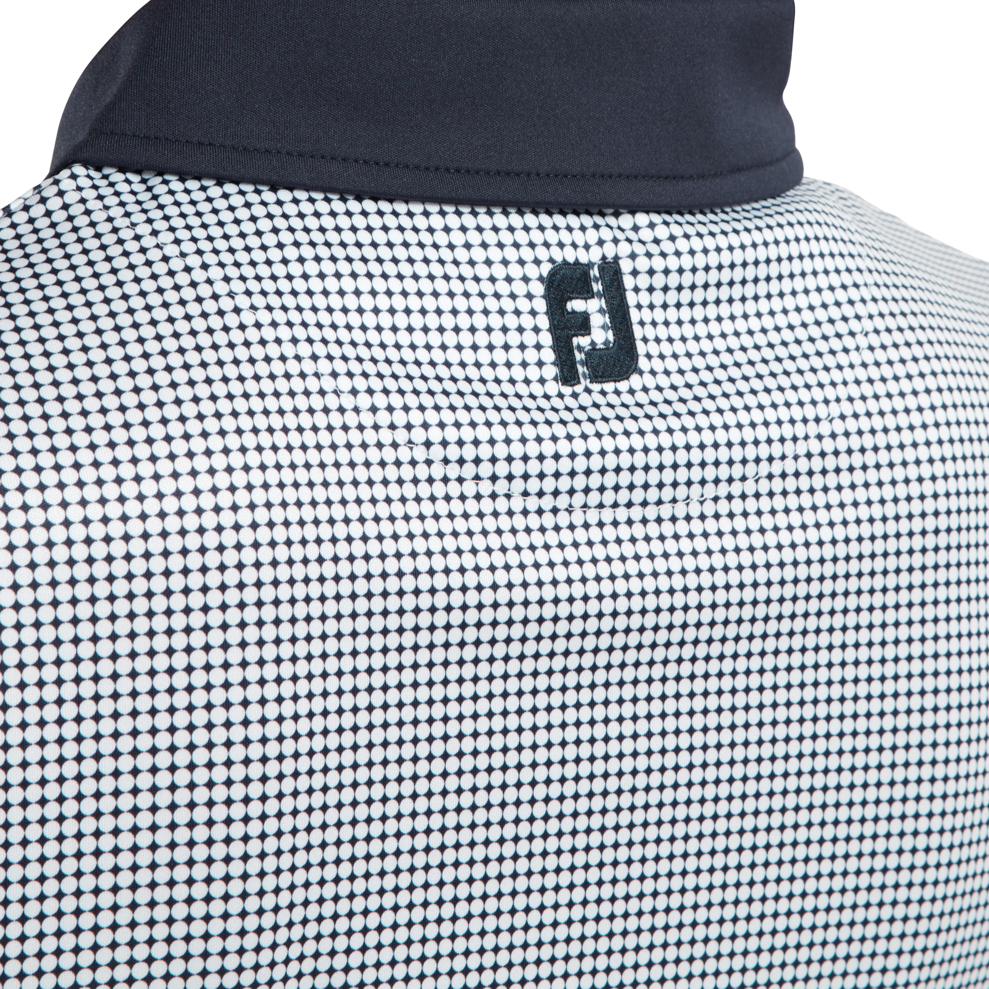 Polo femme manches courtes en fil d'&Eacute;cosse &agrave; col boutonn&eacute;