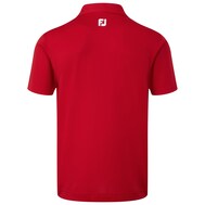 Stretch Pique wth Paisley Print Trim