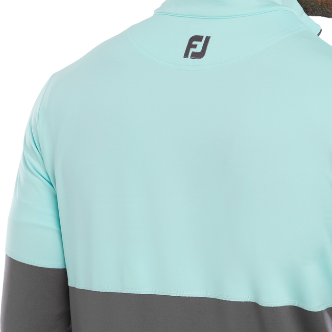 Pullover avec blocs de couleurs