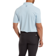 Polo piqué avec texture Tweed