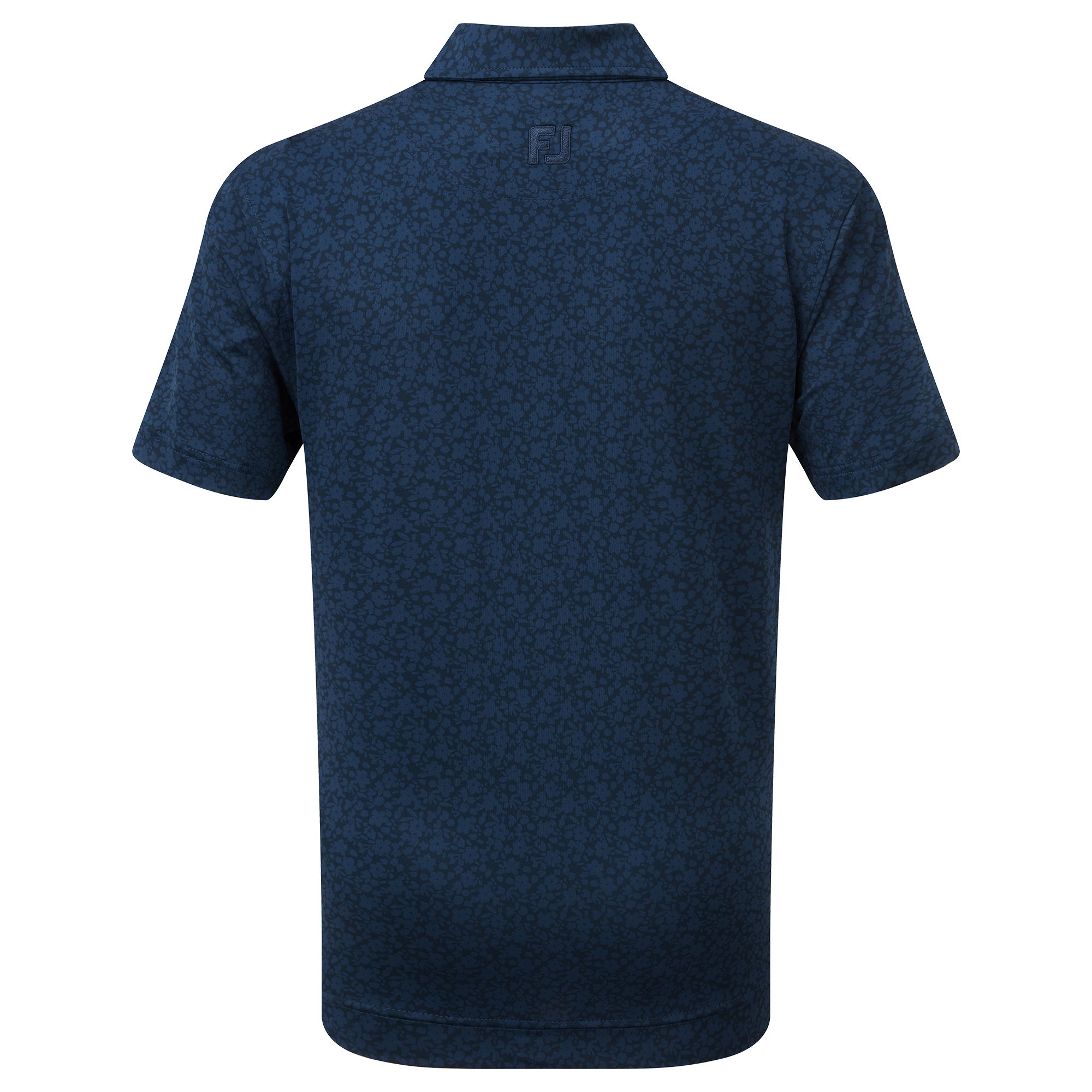 Polo en fil d'Ecosse impression florale