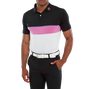 Polo avec blocs de couleurs