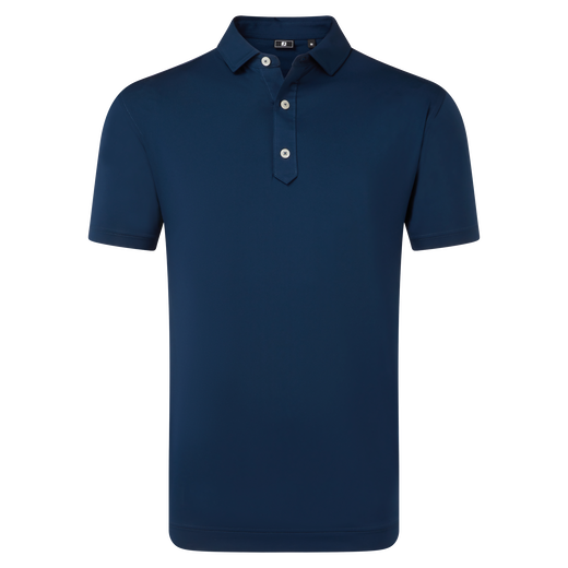 Polo en fil d'Ecosse uni