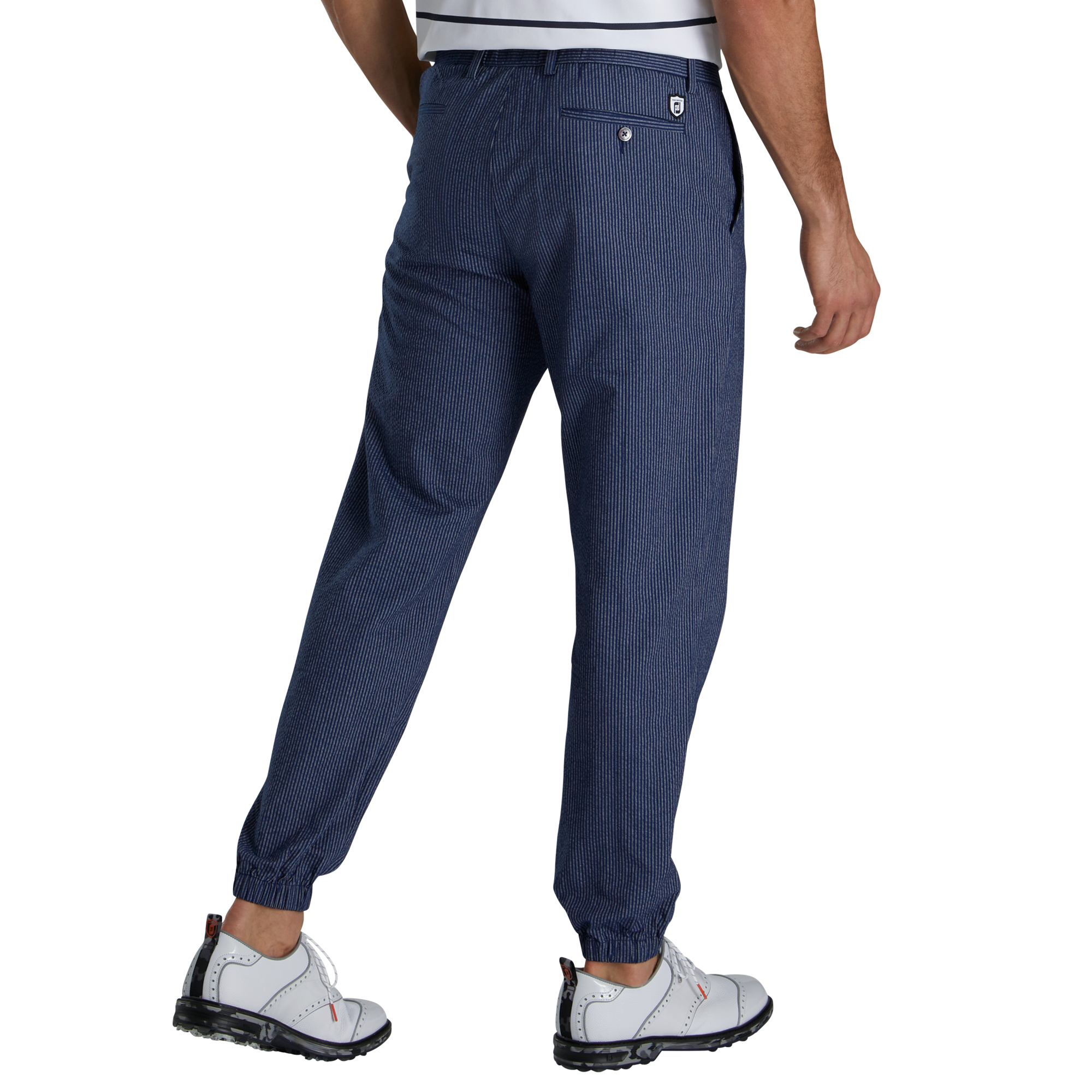 Jogging ray&eacute; effet gaufr&eacute; Todd Snyder