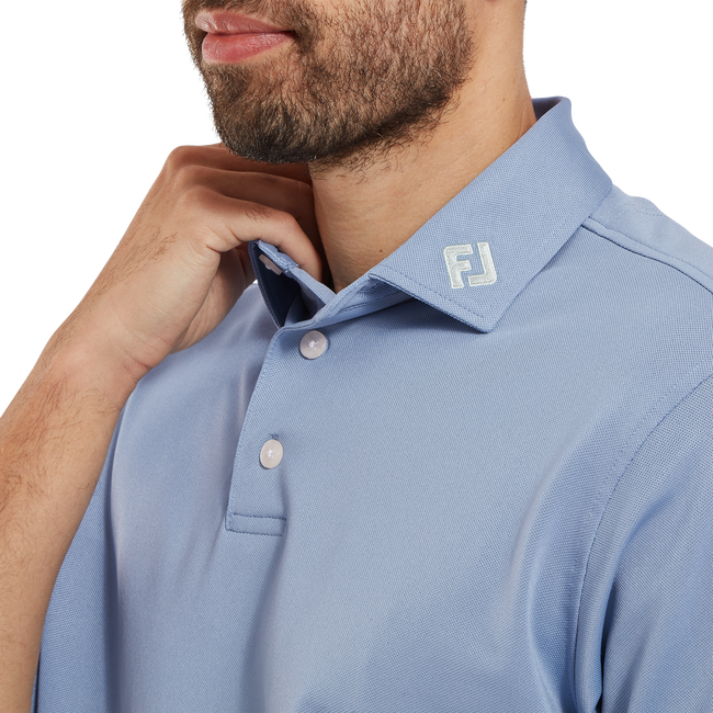 Polo stretch piqué uni