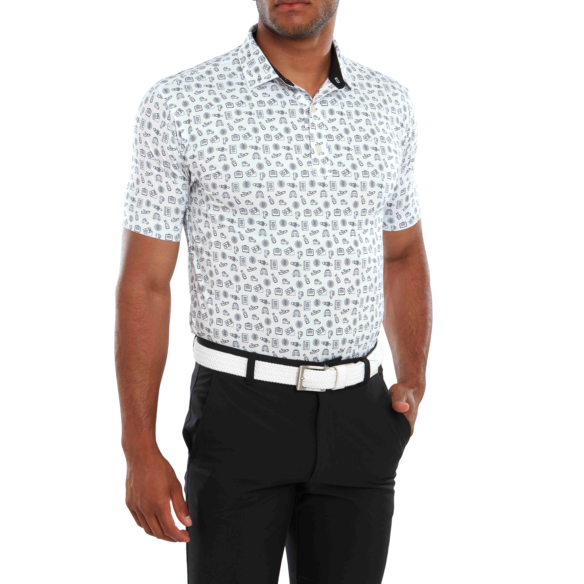 Polo imprim&eacute; Voyage