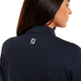 Full-Zip Knit Colour Block mellanlager