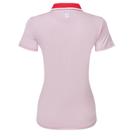 Polo uni en fil d'Ecosse