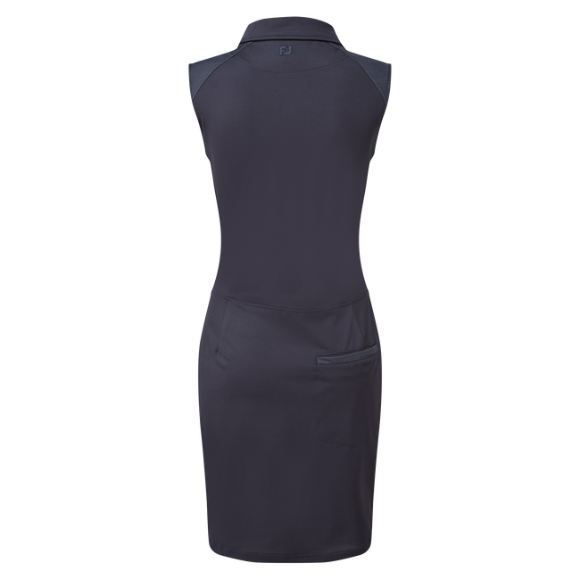 Robe à manches courtes en maillé piquée recouverte d'une couche laser Perf.