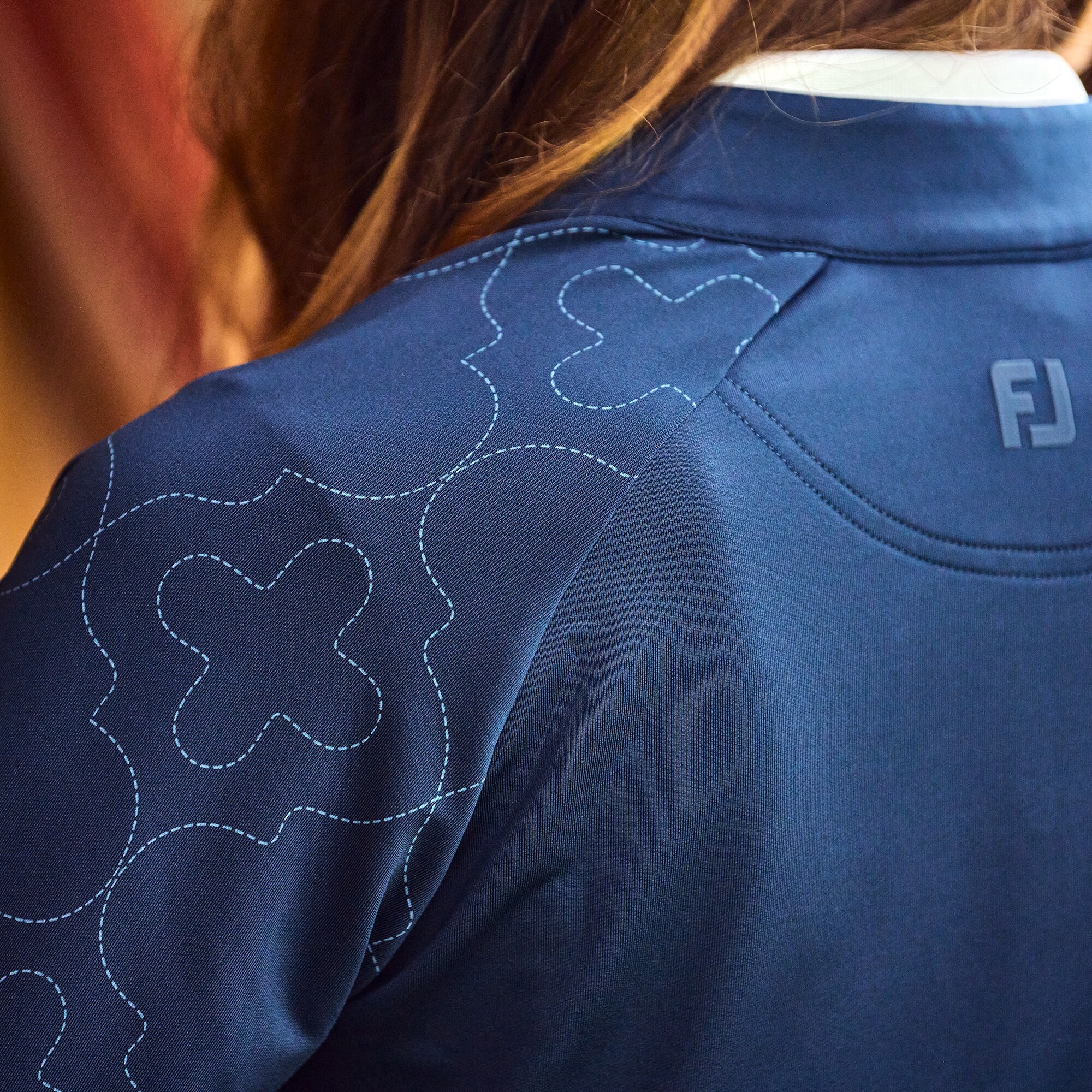 Pullover Full-Zip manches imprim&eacute;es