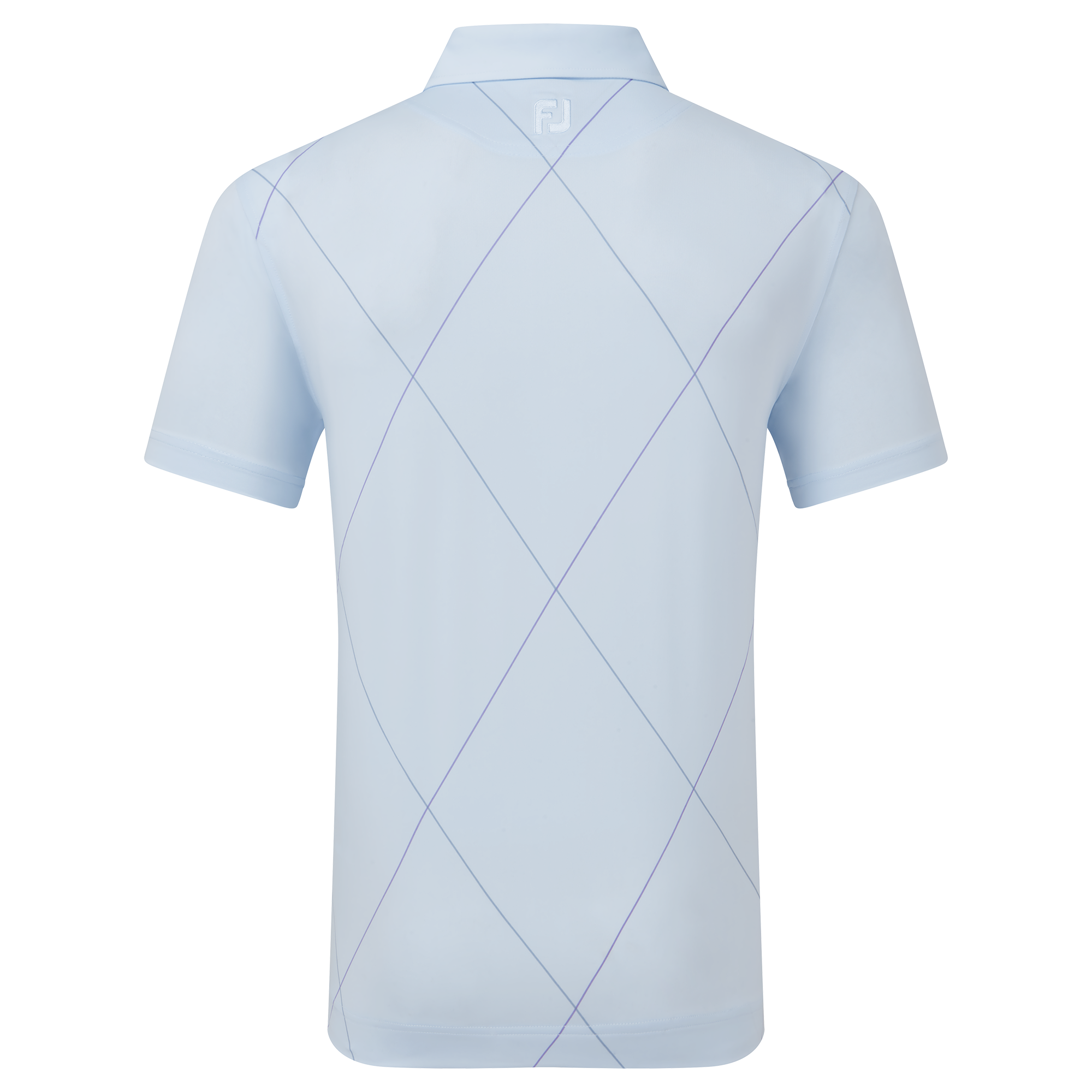 Polo imprim&eacute; Raker en fil d'Ecosse