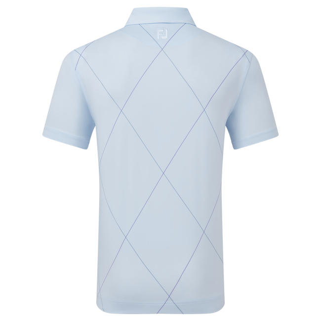 Polo imprimé Raker en fil d'Ecosse