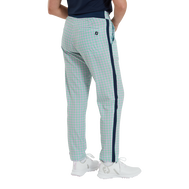 Pantalon 7/8 léger imprimé Vichy