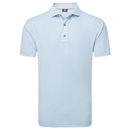 Polo en fil d'Ecosse impression texturée