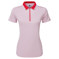 Polo uni en fil d'Ecosse