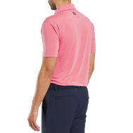 Polo en fil d'Ecosse imprimé points