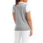 Pullover tricot col V sans manche pour femme