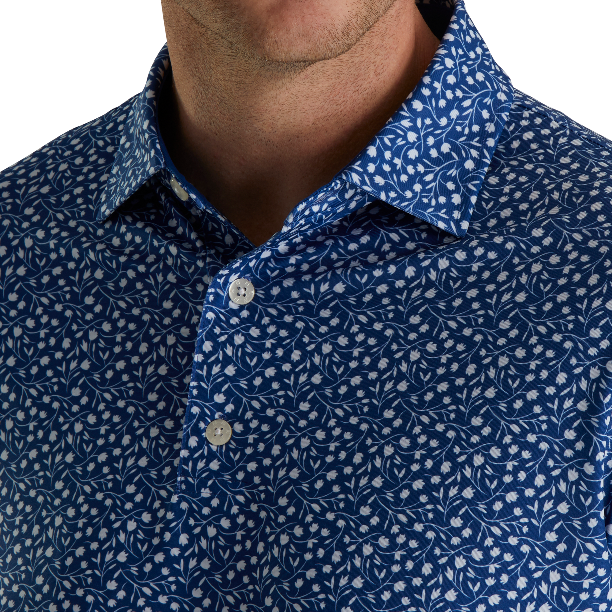 Polo imprim&eacute; Tulipe