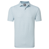 Polo piqué avec texture Tweed