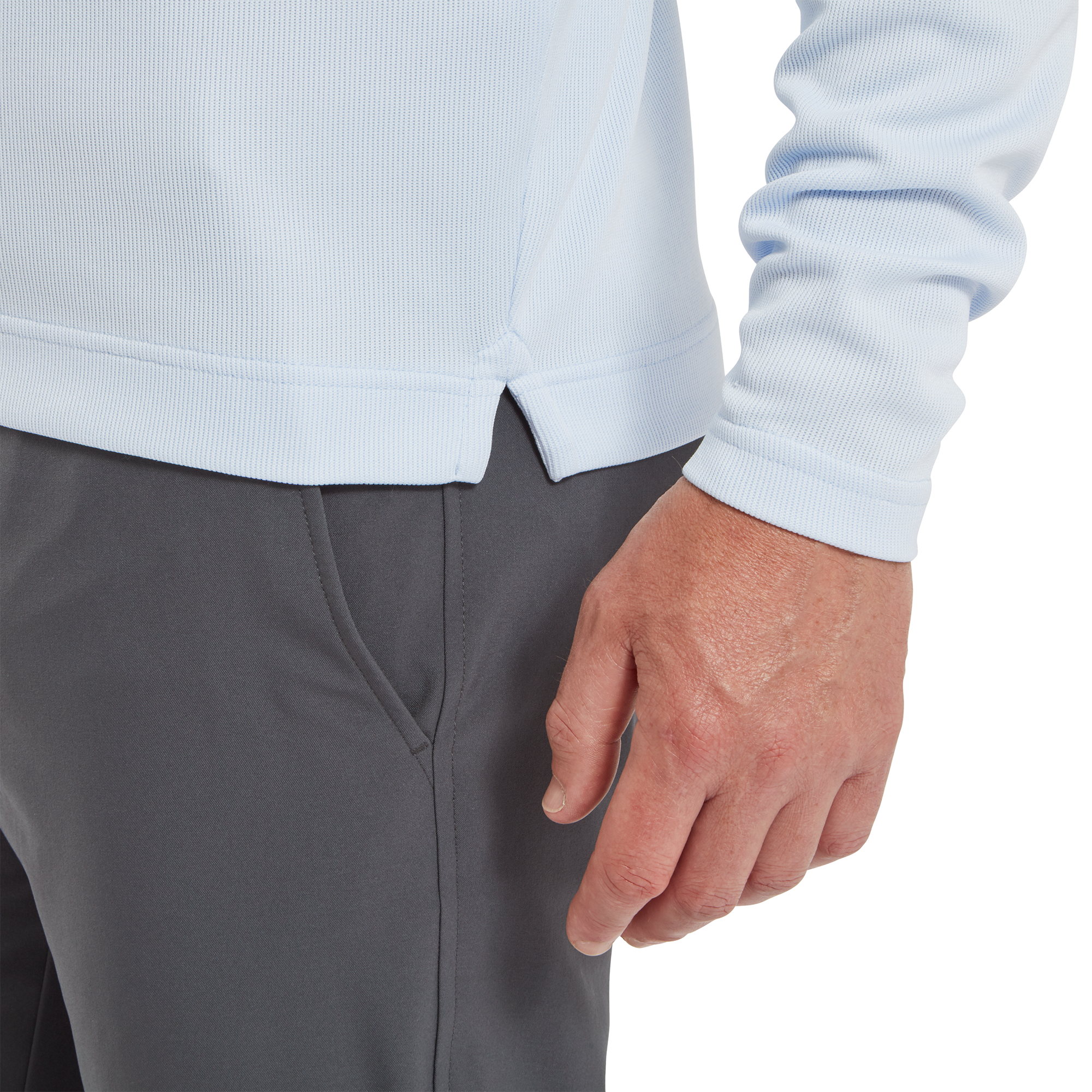 Pullover Chill-Out avec bande sur poitrine incrust&eacute;e