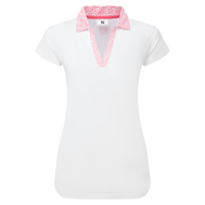 Polo en fil d'Ecosse à mancherons