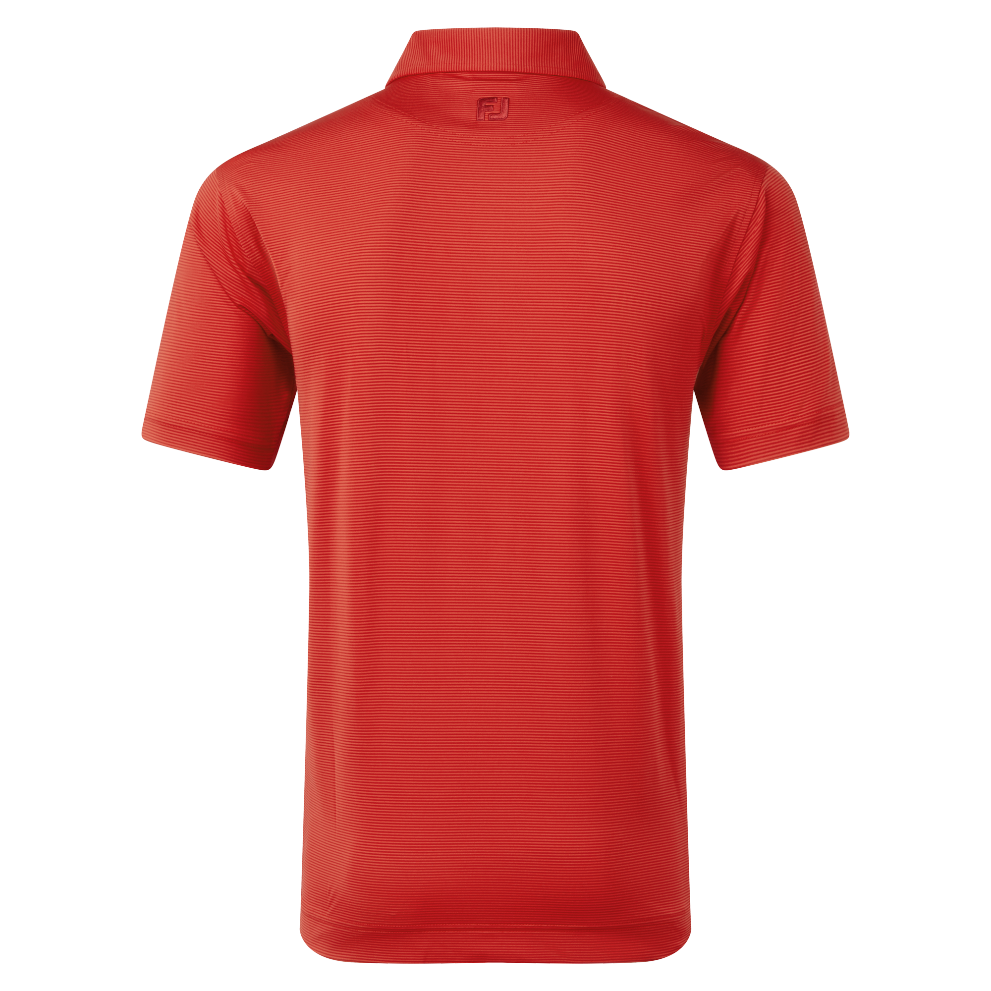 Polo en fil d'Ecosse &agrave; micro rayures