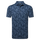 Polo en fil d'Ecosse imprimé camouflage