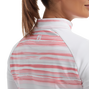 Pullover 1/2-Zip en jersey aquarelle