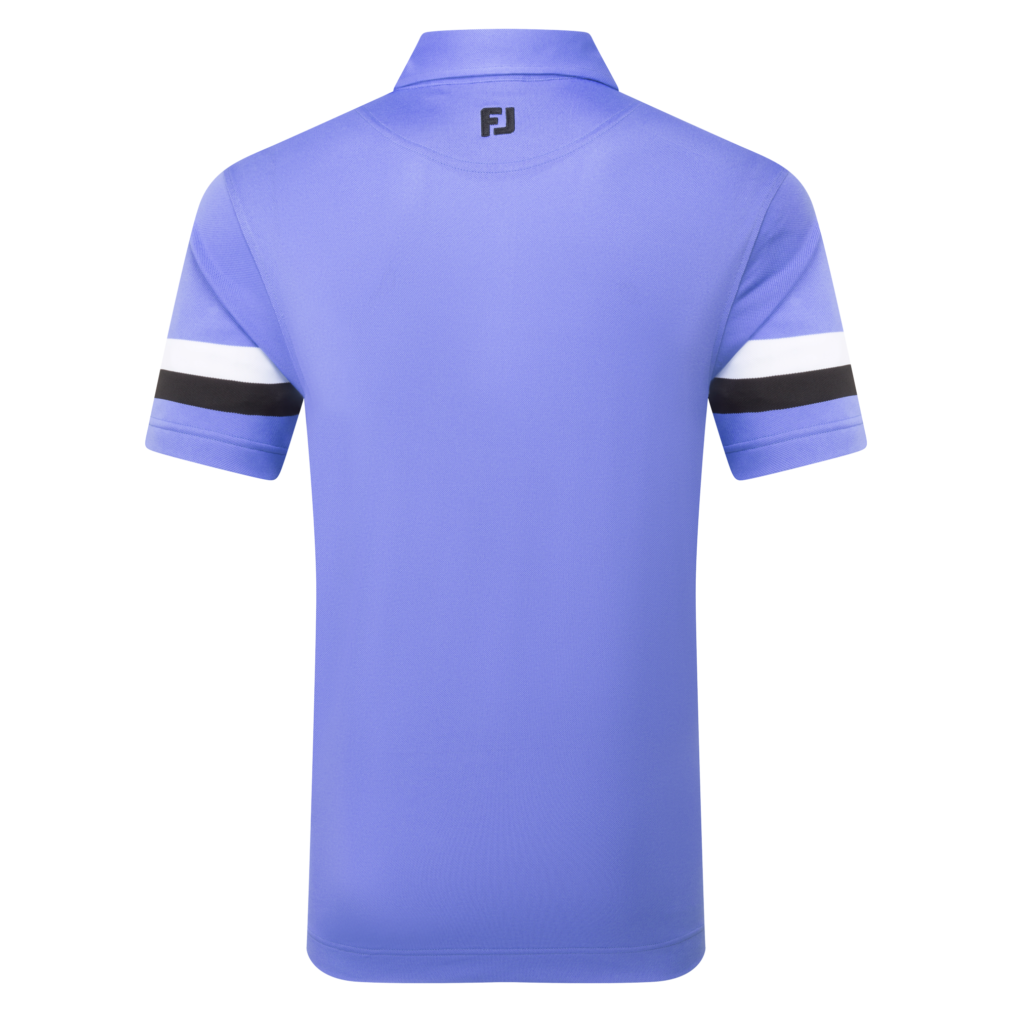 Polo piqu&eacute; &agrave; rayures sur les manches