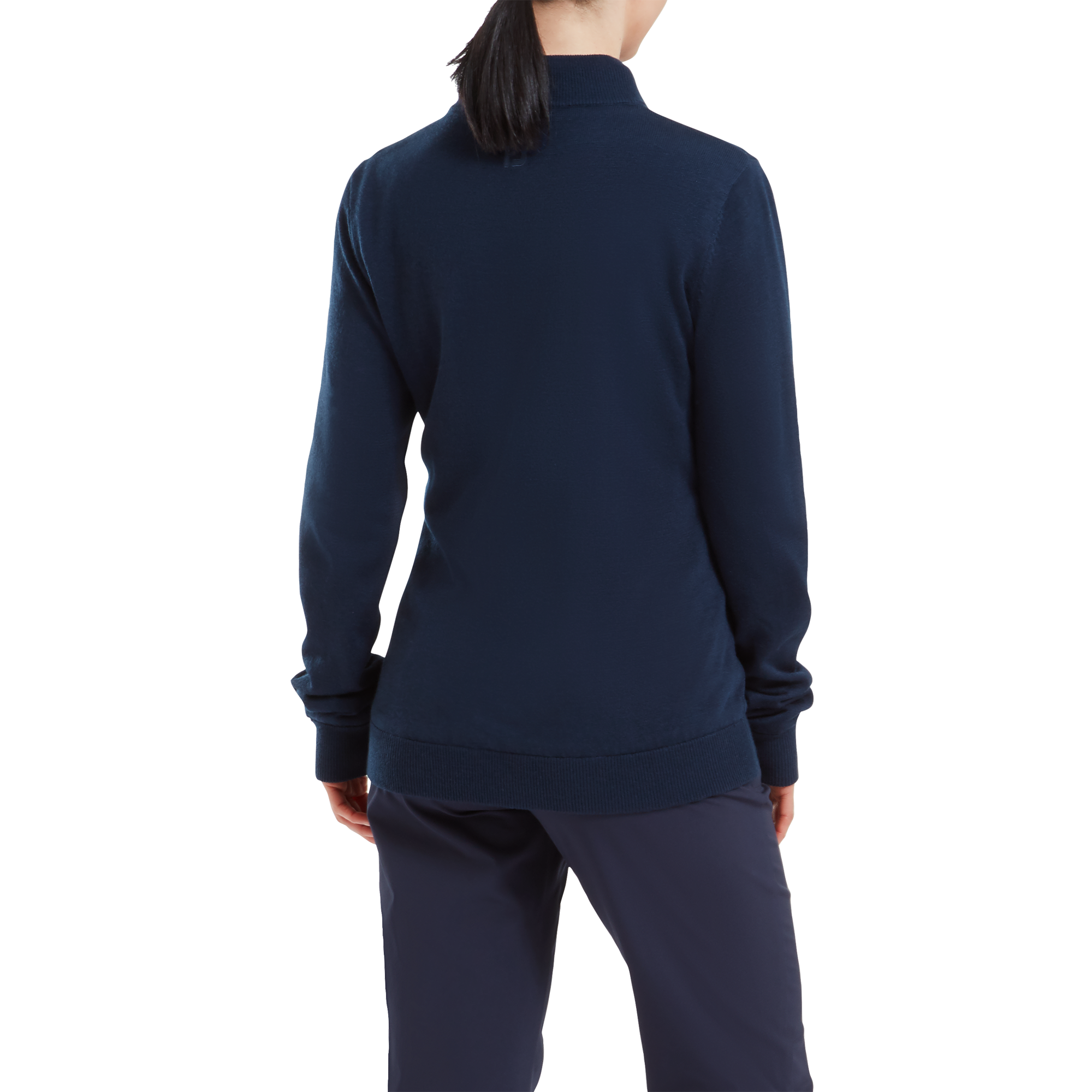 Pullover drirelease Full-Zip doubl&eacute; Femme