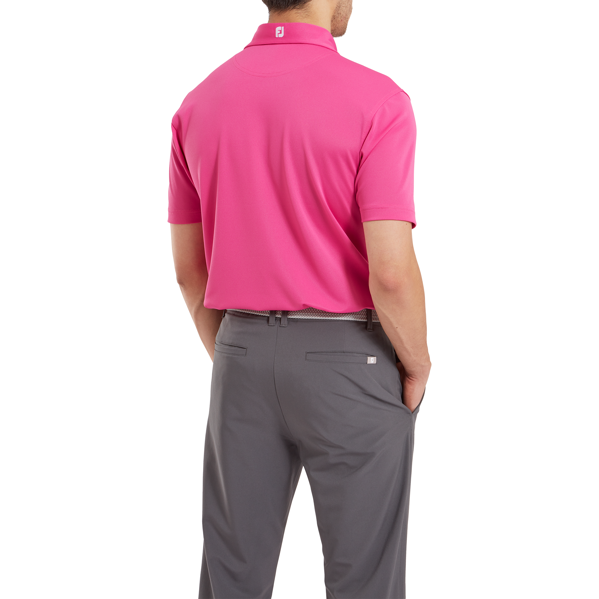 Polo stretch piqu&eacute; uni