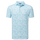 Polo en fil d'Ecosse imprimé floral