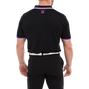 Polo uni avec d&eacute;tails sur le col et les manches
