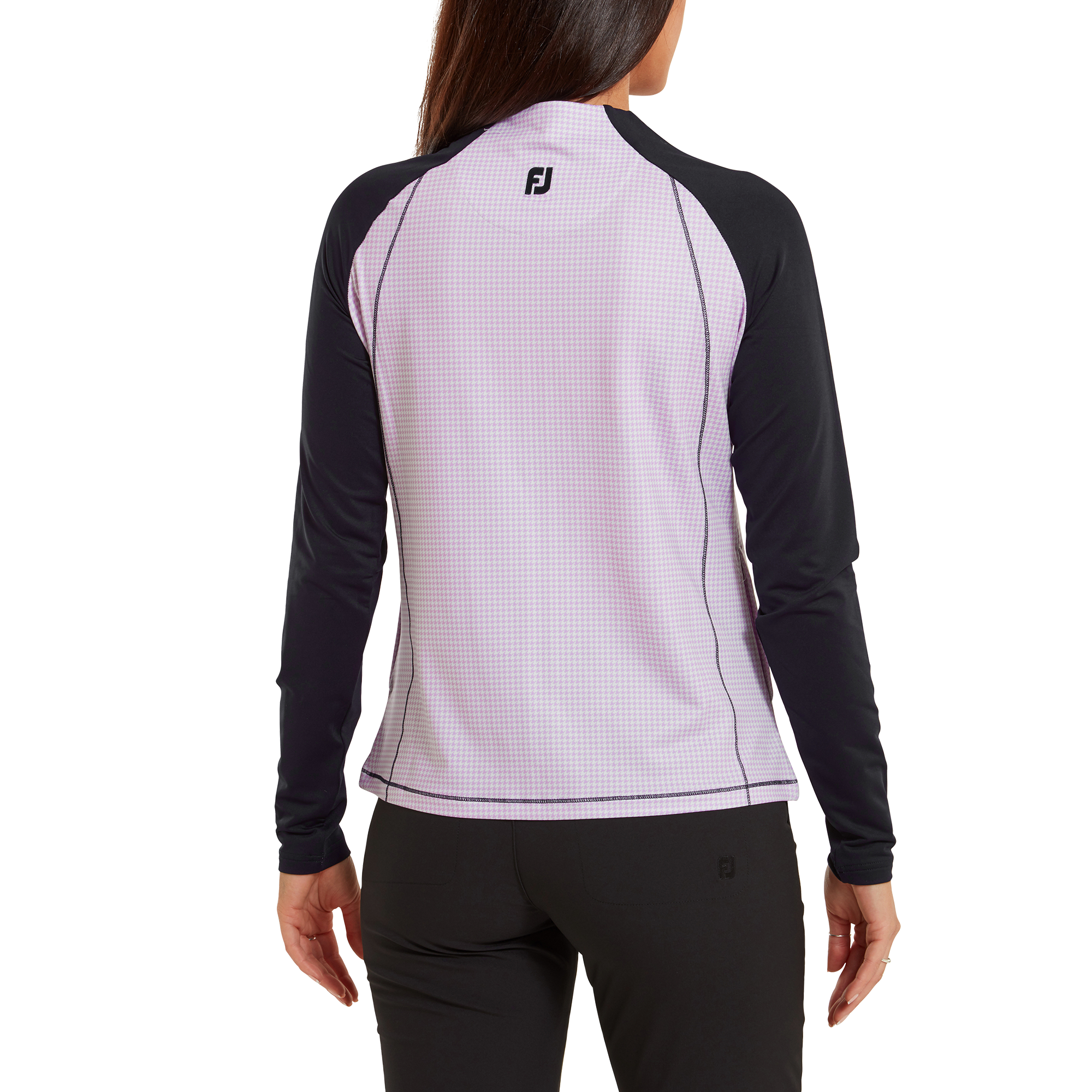 Pullover imprim&eacute; Pied-de-poule