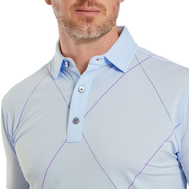 Polo imprimé Raker en fil d'Ecosse