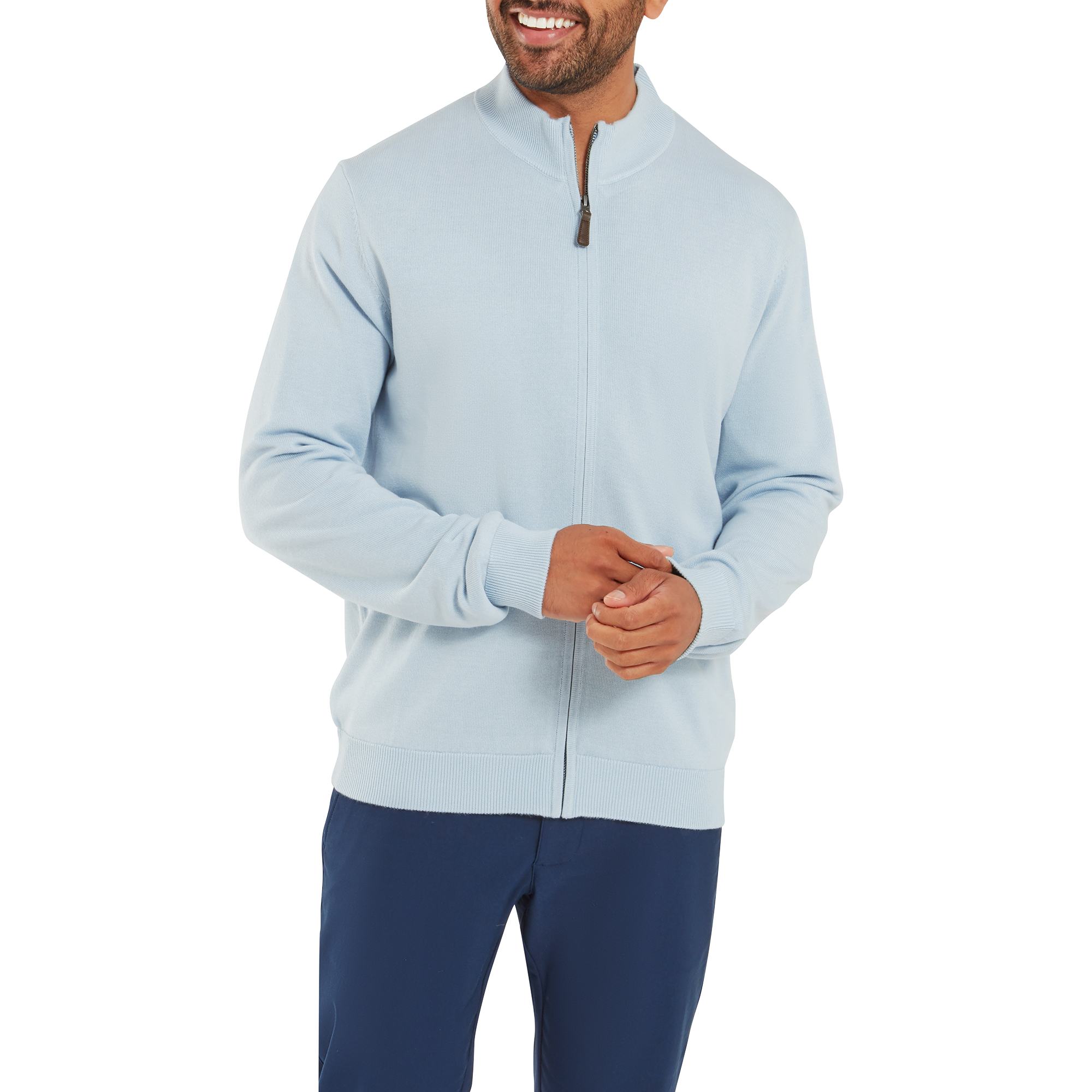 Pullover drirelease Full-Zip doubl&eacute;