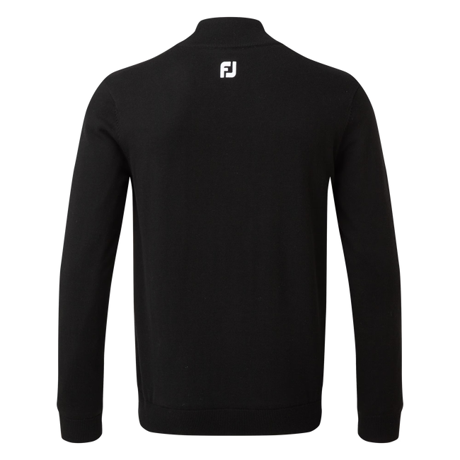 Pullover en laine 1/2 Zip